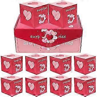 1 Set Valentine Day Candy Boxes Gift Wrapping Box Small Gift Box Holiday Bouncing Explosion Gift Box