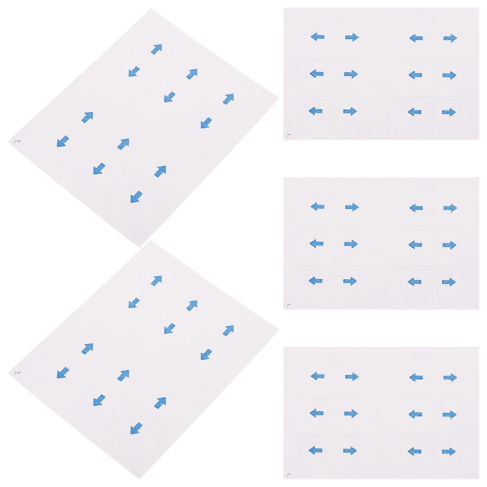 Ear Correction Stickers Silicone Transparent for Face Lifting 15Pairs