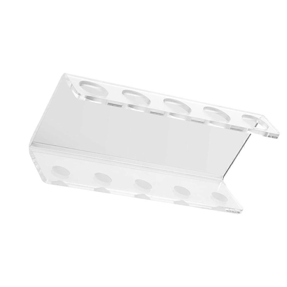 Acrylic Test Tube Rack Transparent for Hydroponic Use with 4Pcs Set