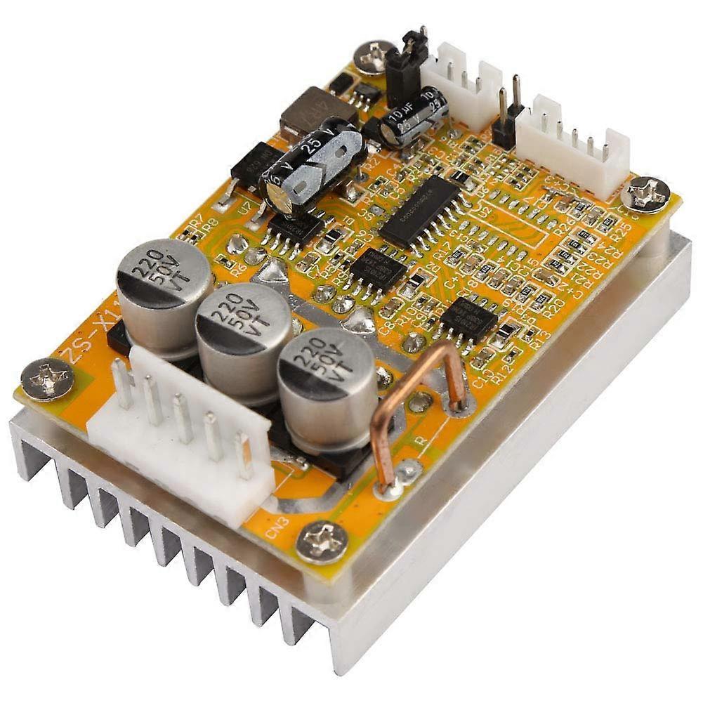 5V-36V 350W Wide Voltage 3-Phase Sensorless BLDC Motor Controller Board Brushless ESC Motor Driver Module with Heatsink