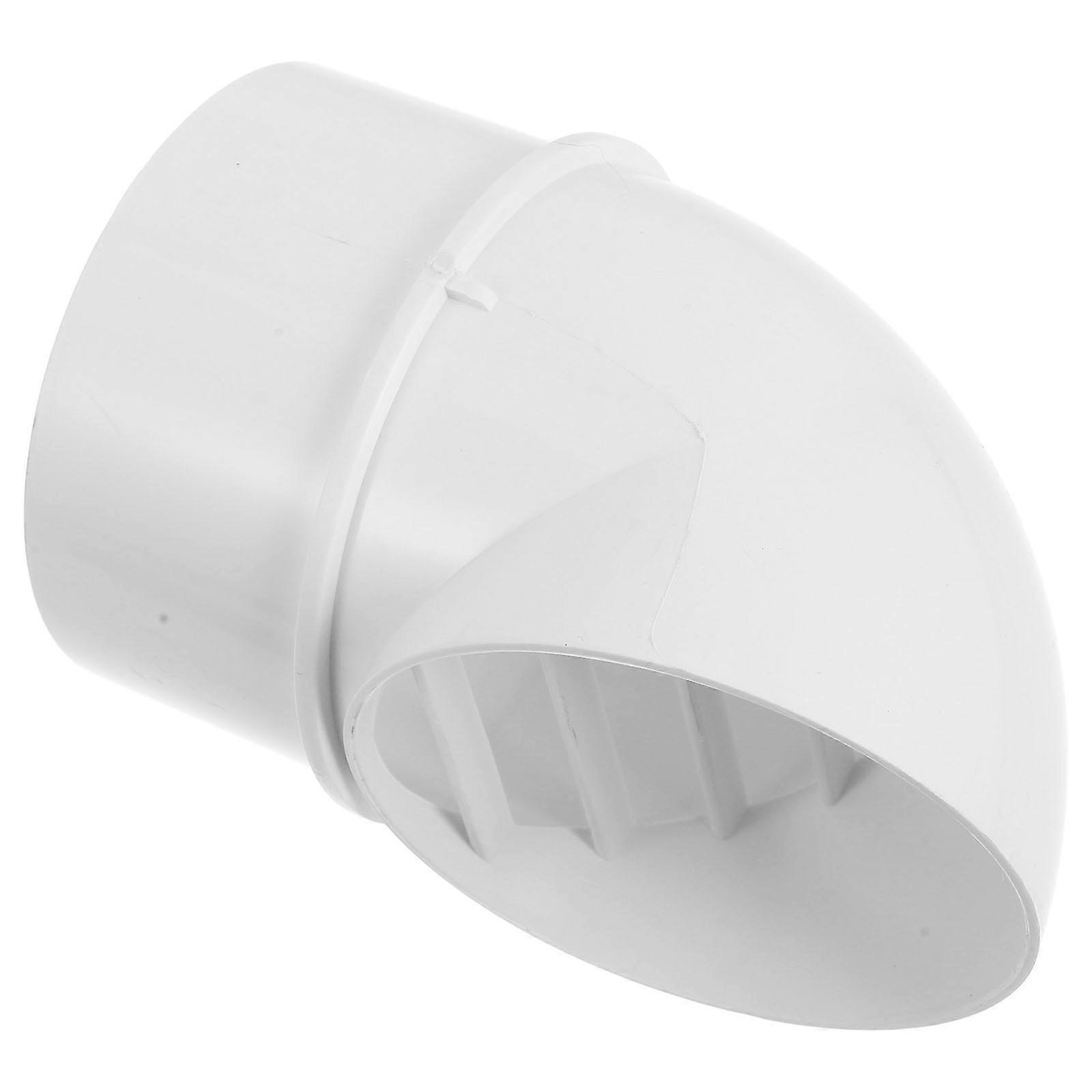Outdoor Exhaust Vent Windproof PVC Wall Vent Cap for Ventilation