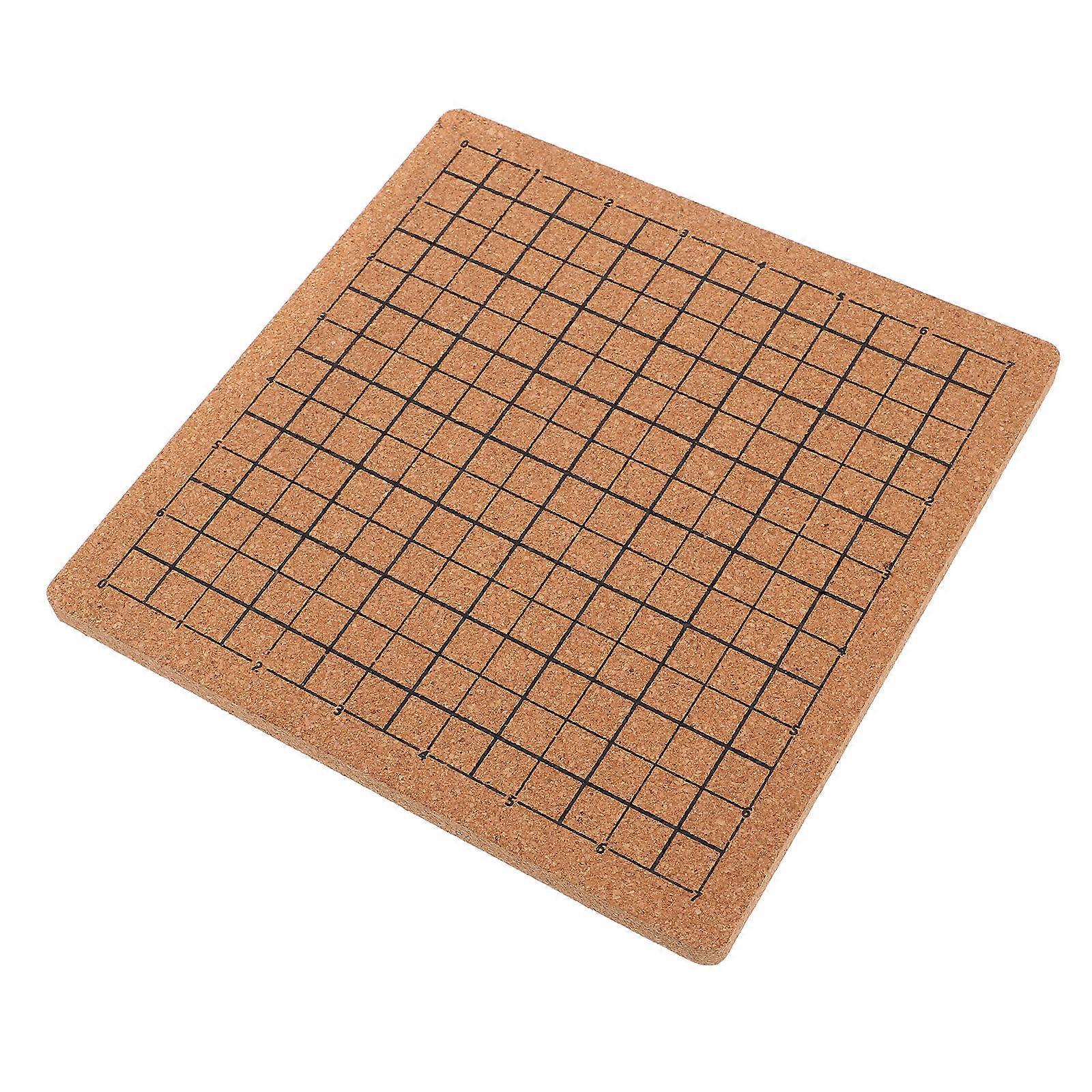Macrame Board with Printed Grid for DIY Crafts Lightweight Cork Material 7.87x5.51 Inches