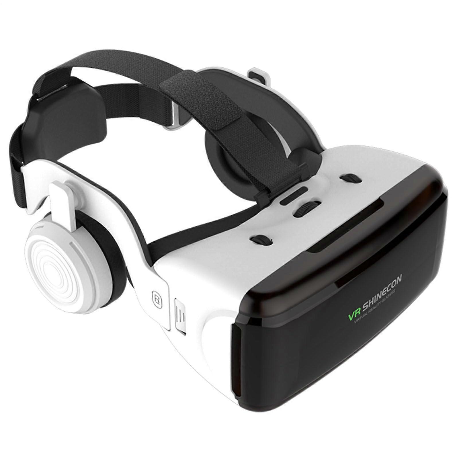 Virtual Reality Headset HD 3D VR Goggles With Adjustable Lenses And Anti Blue Light For Phone Use And Cinematic Viewing