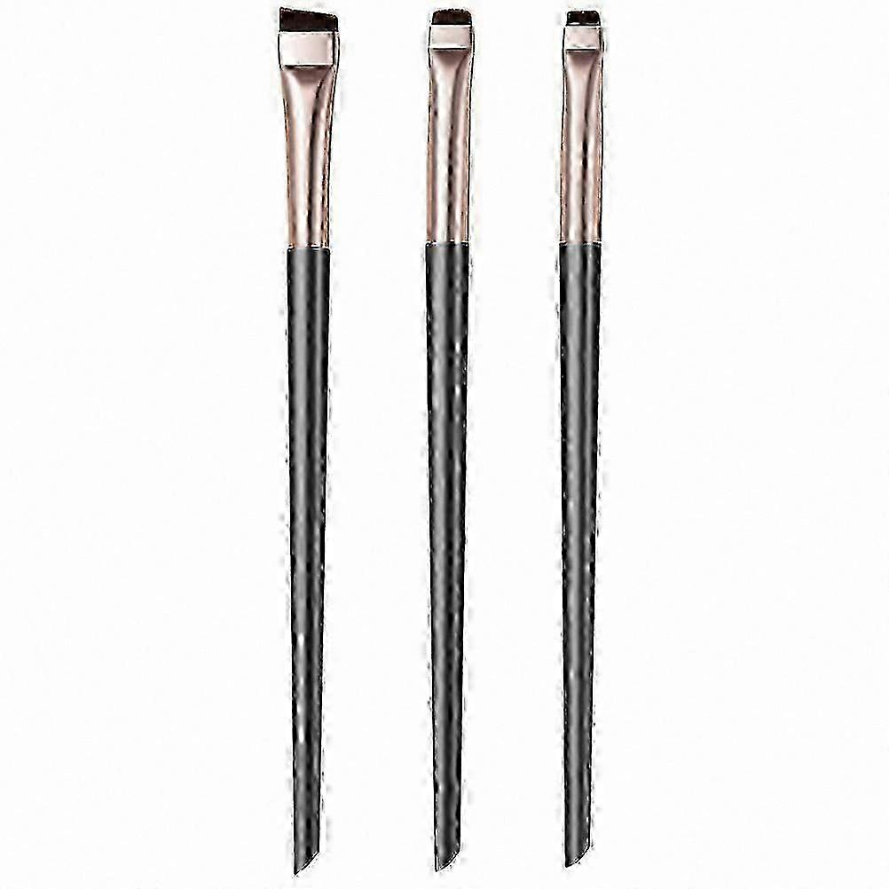 Precision Angled Eyeliner Brush for Detailed Makeup Application
