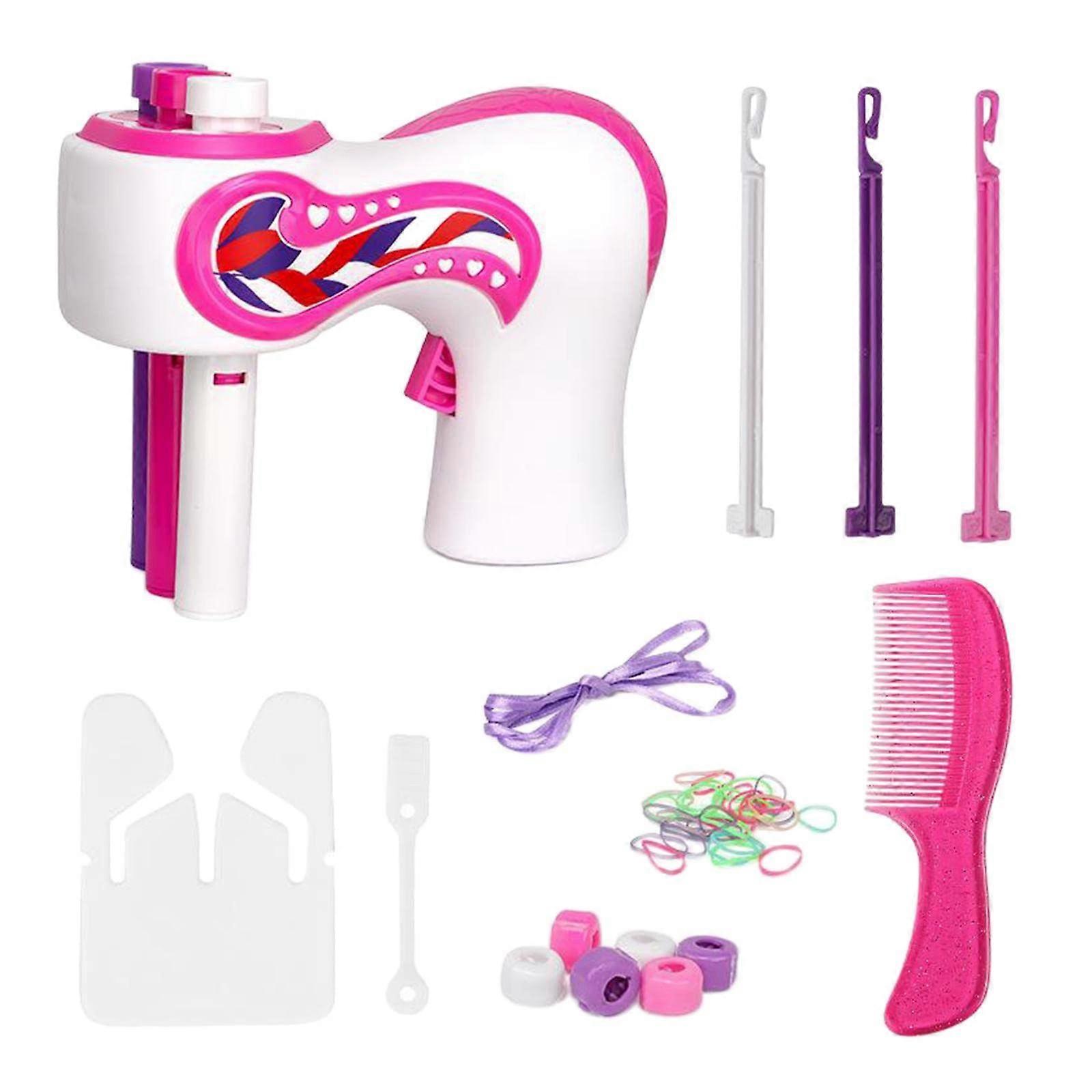 Automatic Hair Braider with 360° Rotation, Smart Sensor DIY Styling Tool for Girls and Teens