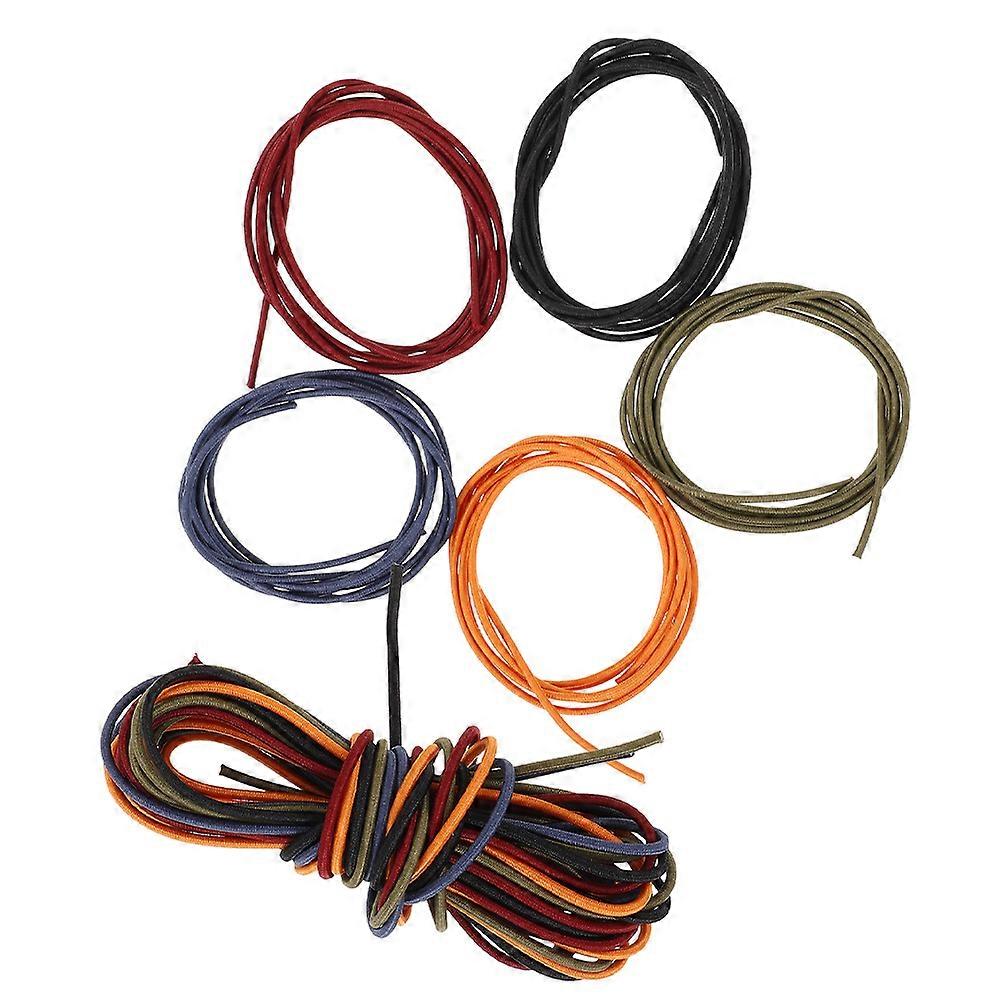 Nylon Rope Elastic Bands for Notebook Providing Secure Hold 10Pcs