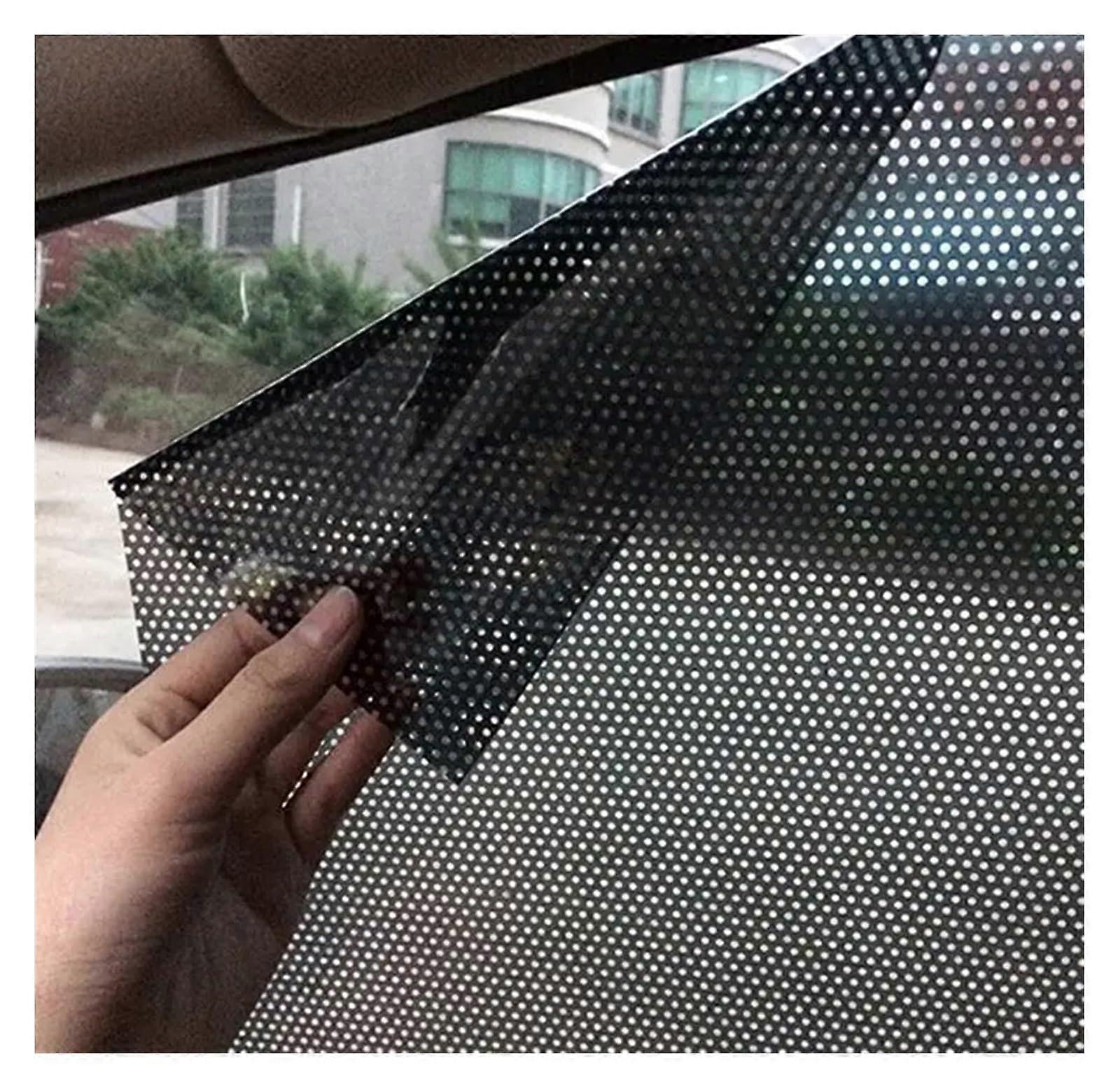 Car Sunshade 2PCS Side Window Mesh with UV Protection Heat Blocking for Cool Interior
