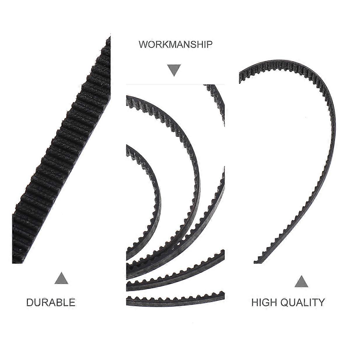 Gt2 Timing Belt Synchronize Belt with Rubber Material for Printer Use 6Pcs