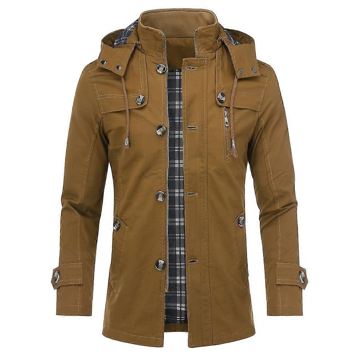 25-26 Cloudstyle Men's Casual Mid Length Windbreaker