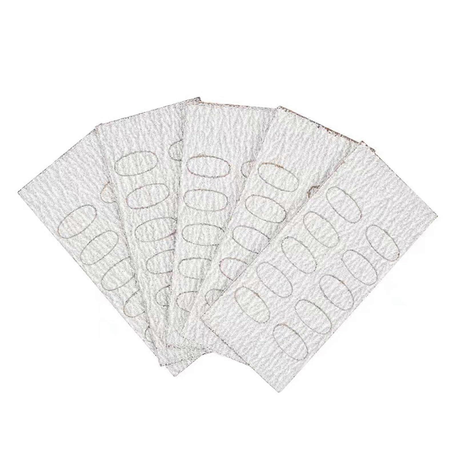 Nail Sanding Tool and Cuticle Pusher Set with Replaceable Self Adhesive Strips for Smooth Nails