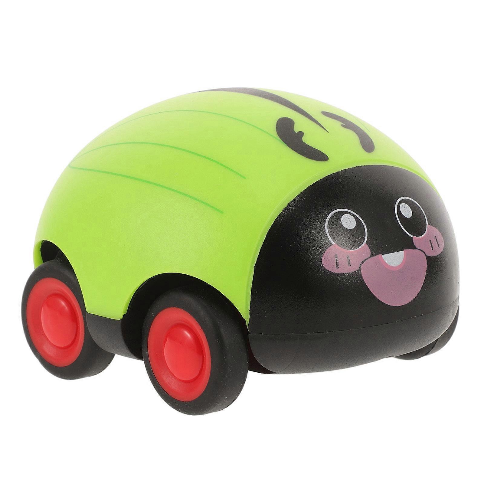 Friction Powered Insect Pull Back Car for Kids with Toy Car