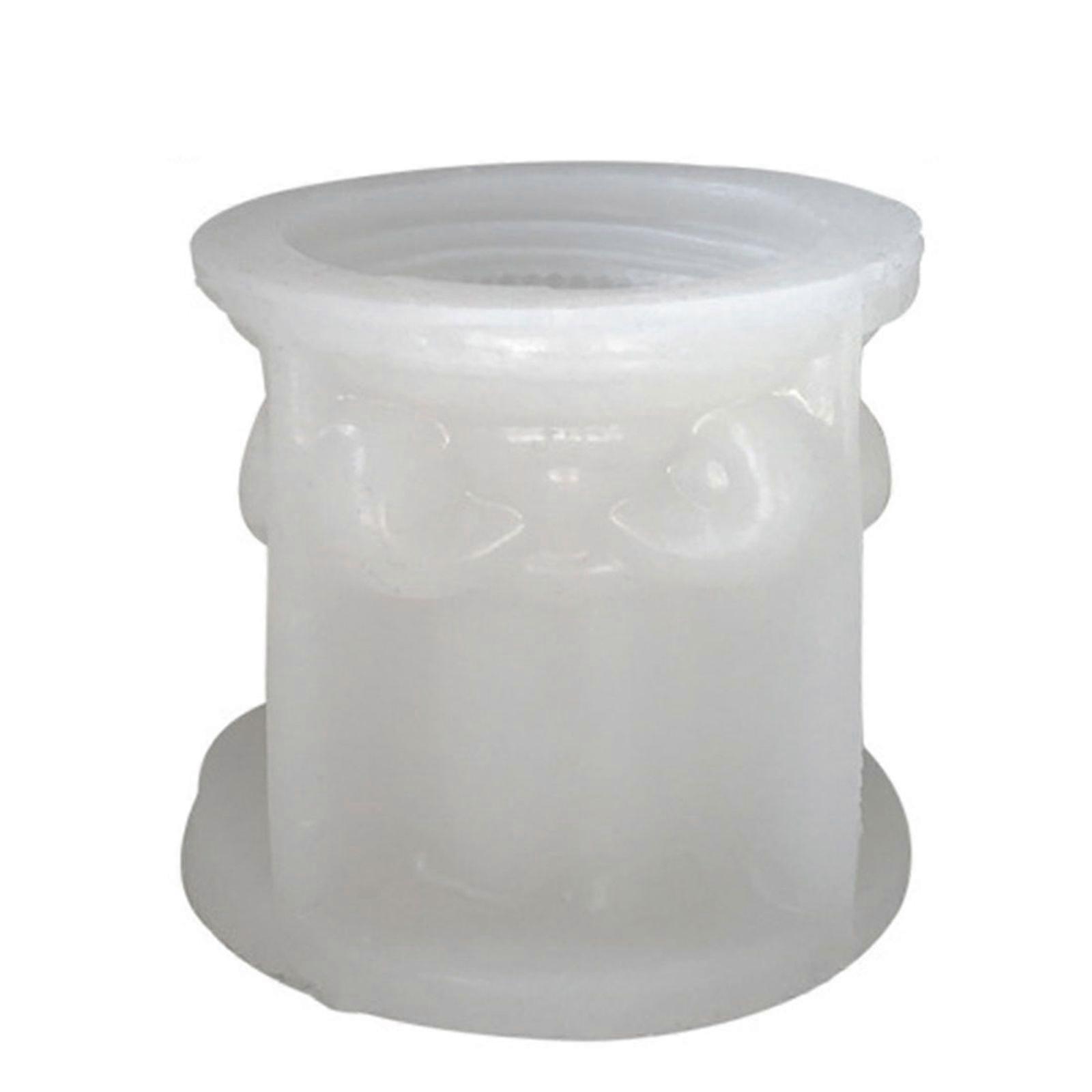 3D Candle Mold Retro Roman Column Shape Baking and Making Soap Wax Cake Mold