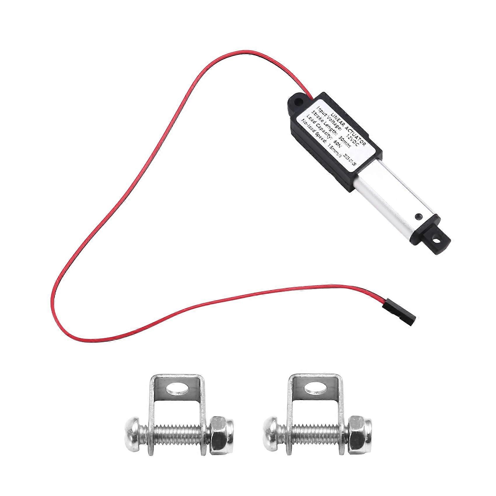 Micro-type Linear Actuator,1In Stroke,60N/13.5lb,Speed 15mm/S