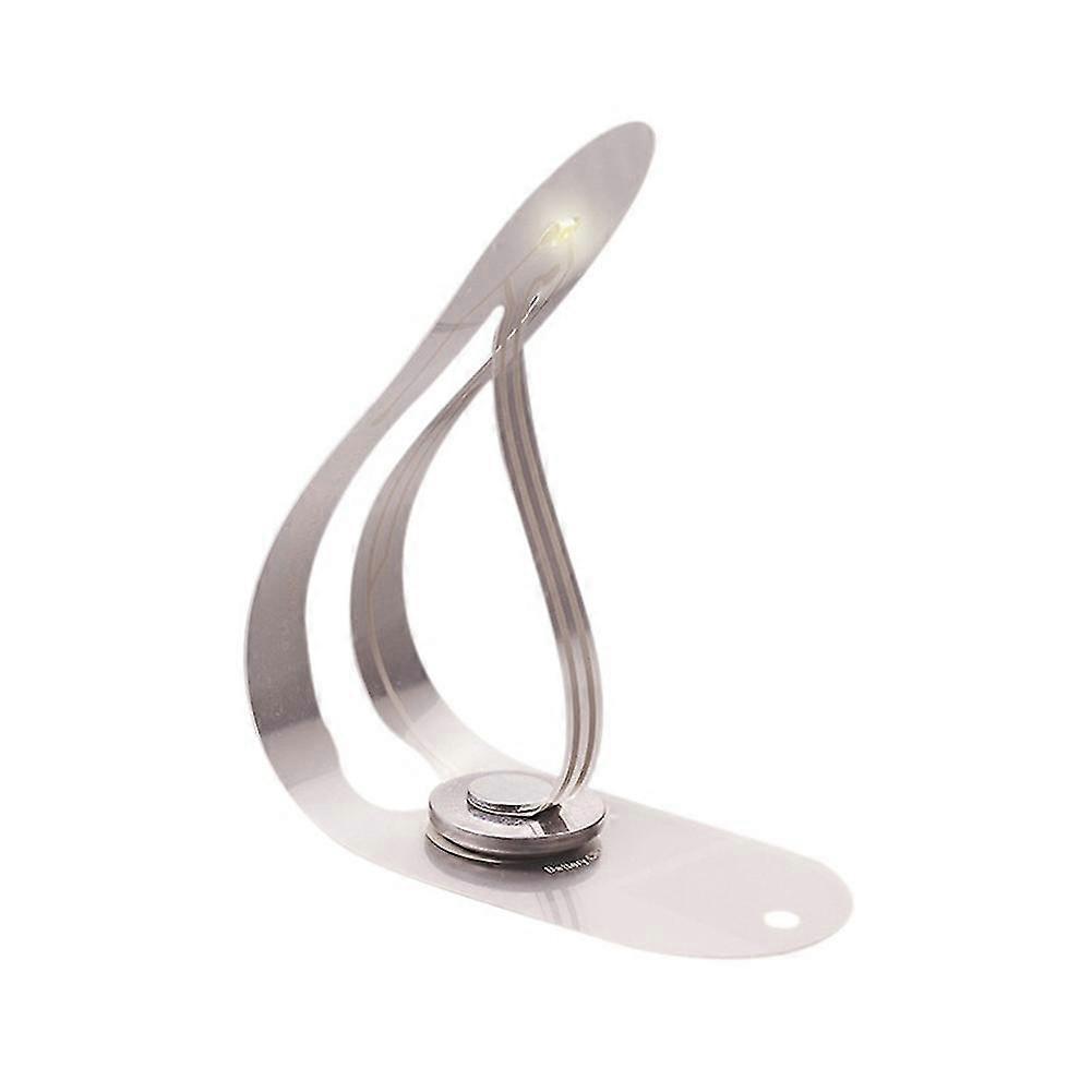 Creative LED Luminous Bookmark Light Night Bendable Super Thin Reading Lamp Gift