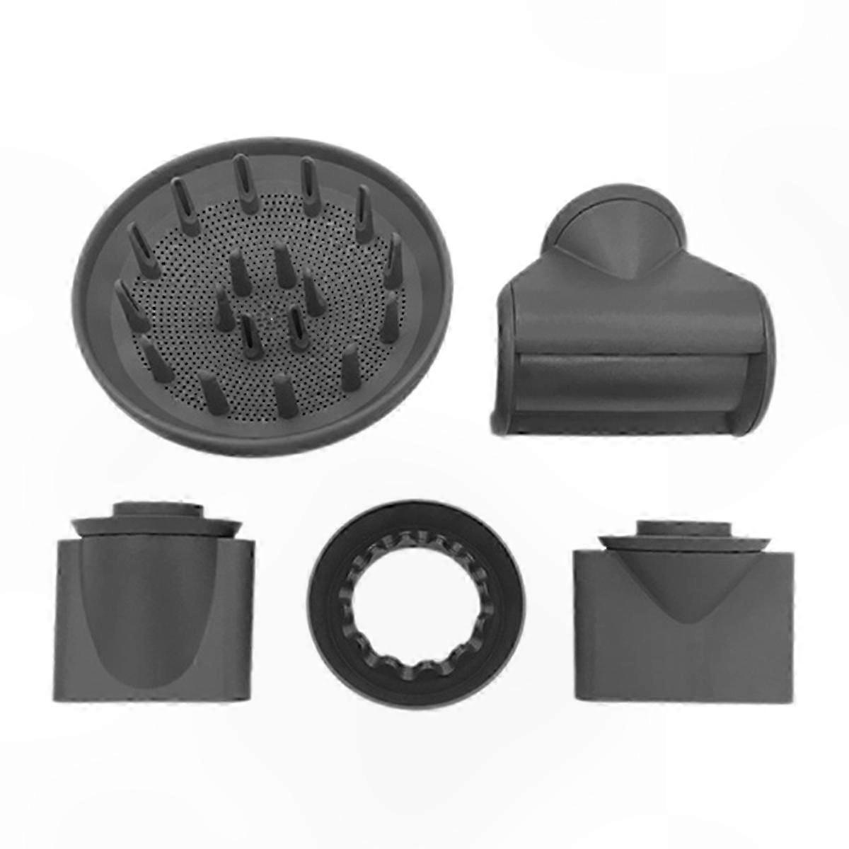 5-Pack Hair Diffuser Attachments Compatible with Super Dryer