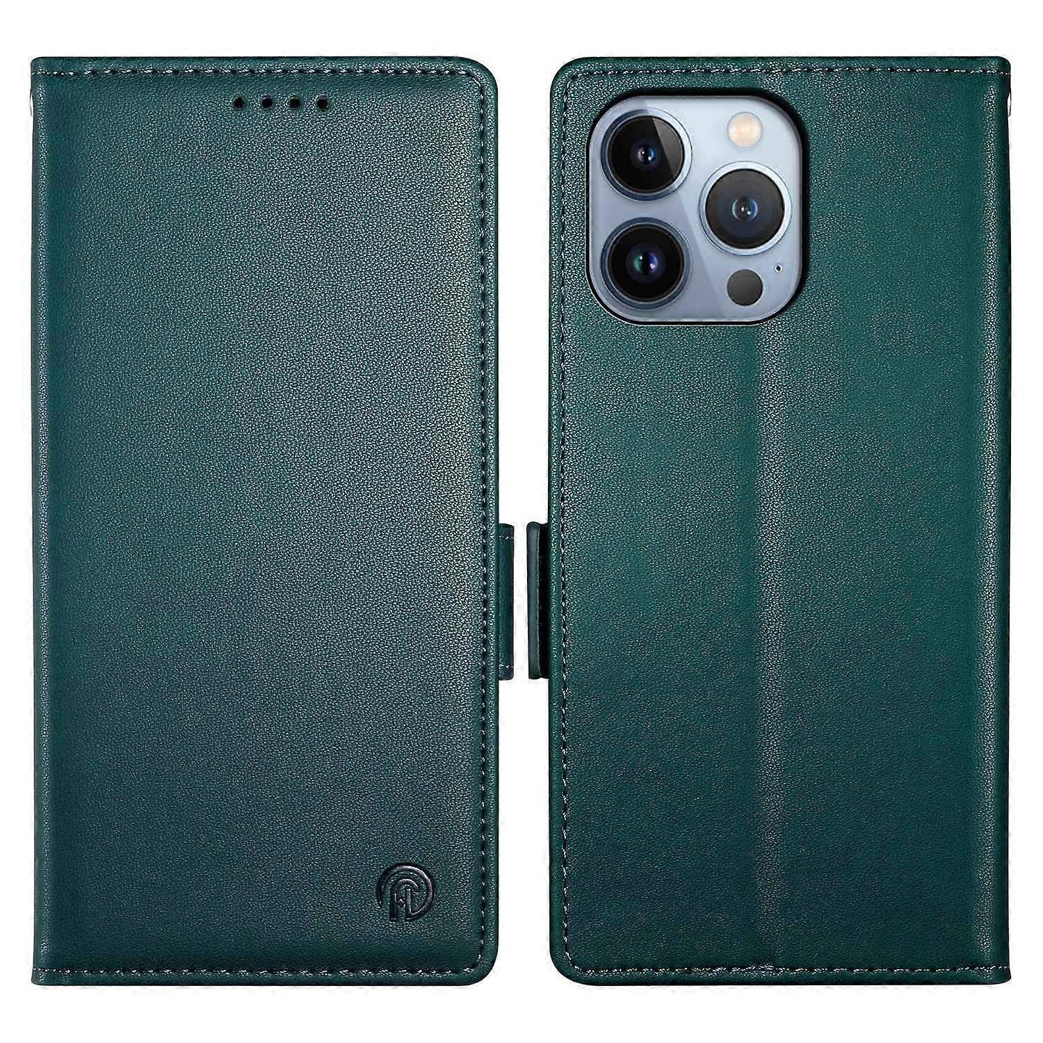 DF-010 For iPhone 13 Pro Max Case PU Leather Wallet Stand Phone Cover