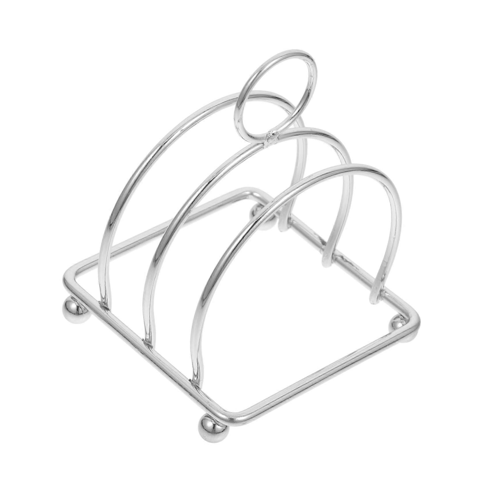 Stainless Steel Bread Toast Rack with MultiSlot Design for Kitchen Cooling and Display