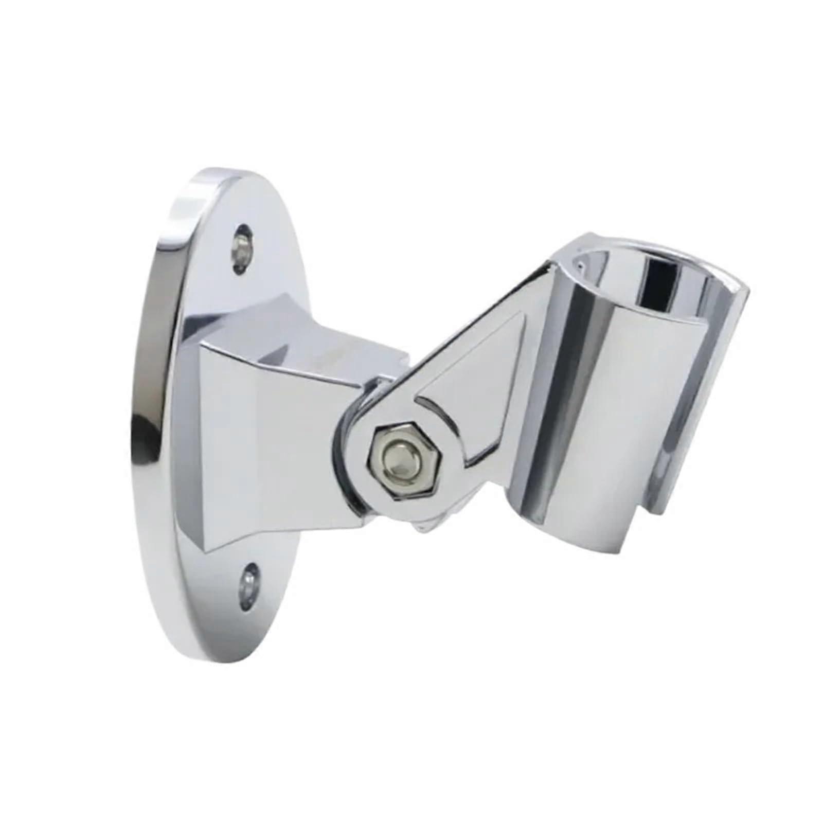 Wall Mounted Adjustable Shower Head Holder with 360° Rotation and SelfAdhesive Handheld Bracket