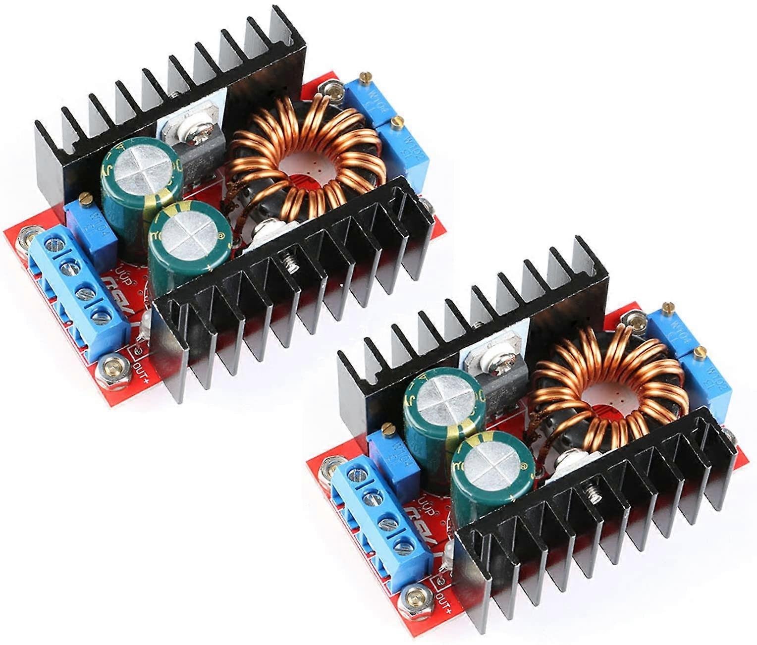 2pcs 80W DCDC Buck Boost Converter Adjustable Voltage Current 935V to 135V Power Supply Module
