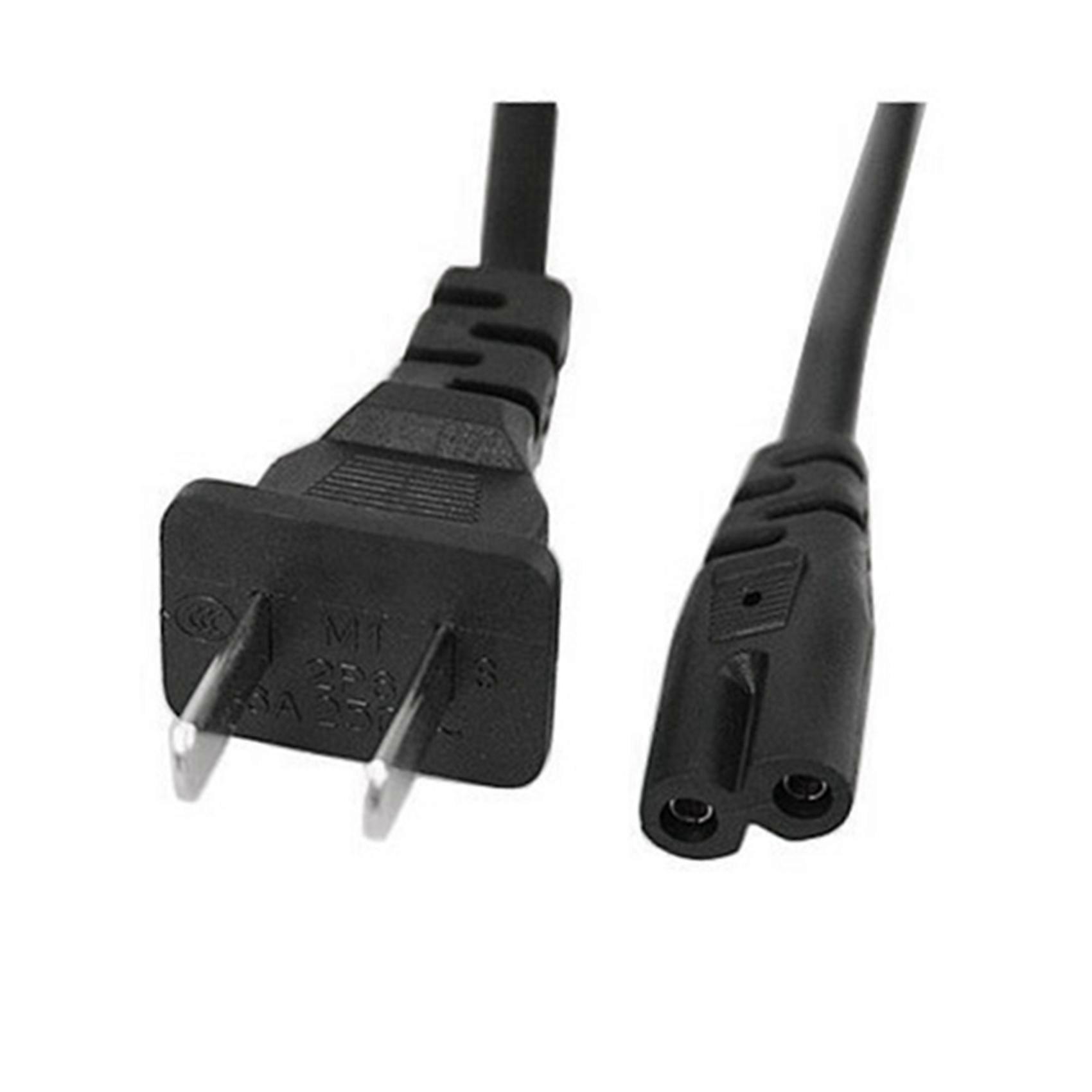 2X Printer Ac Power Cord for Canon Printer Pixma