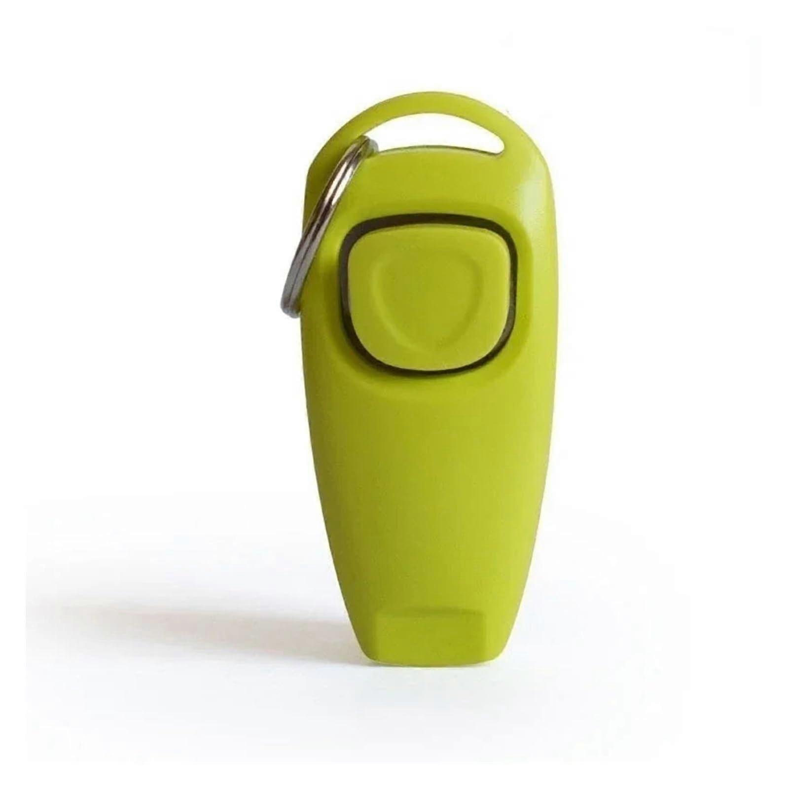Dog Training Whistle Green with Adjustable Frequency Control and Ultrasonic Silent Recall
