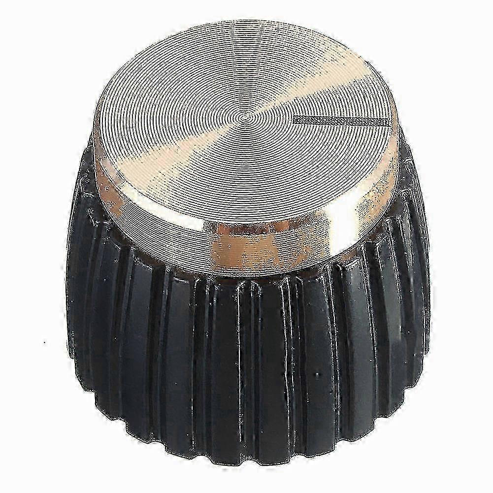 10x Guitar AMP Amplifier Knobs Black+Gold Cap Compatible Marshall Amplifier
