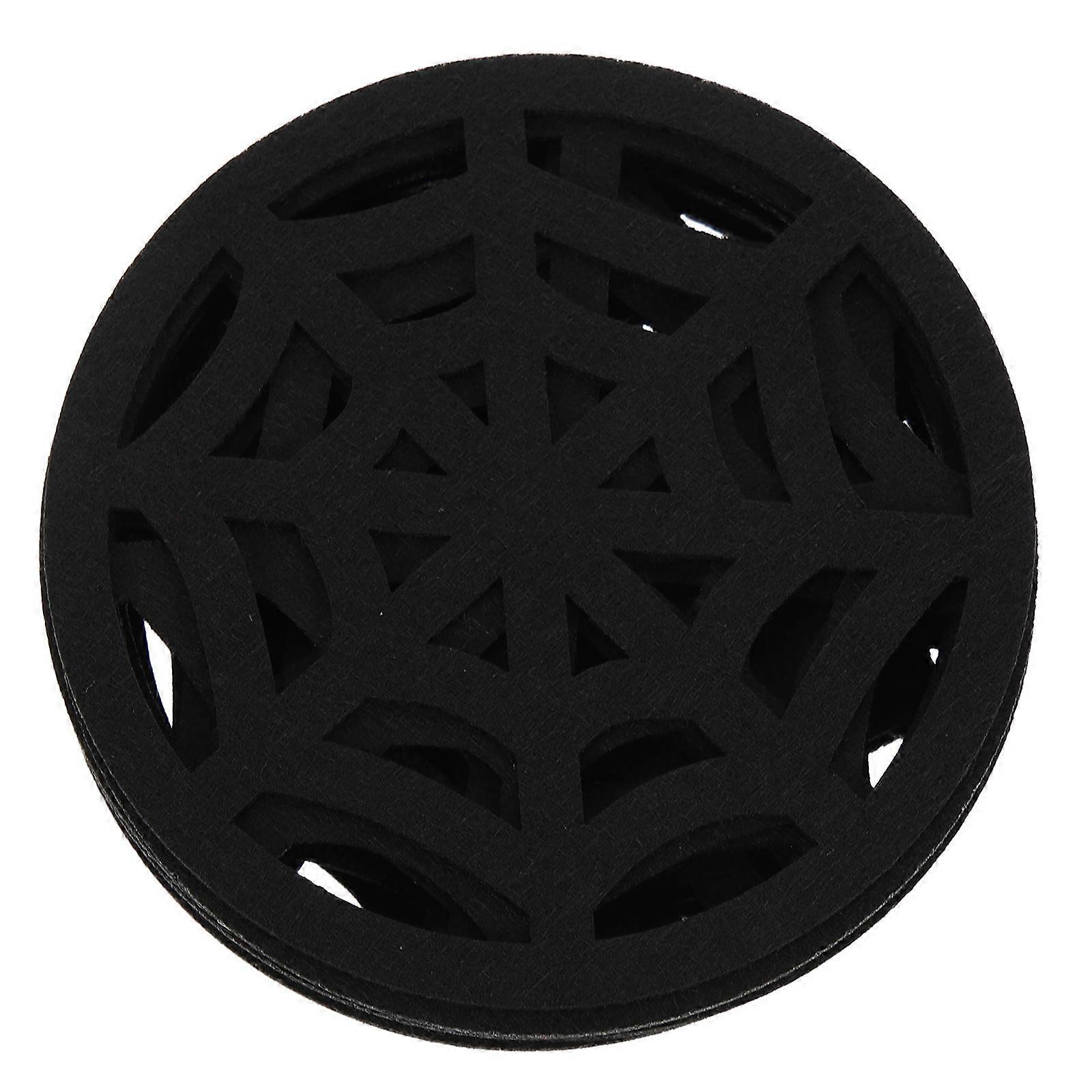 Halloween Place Mat Felt Coaster for Dinner Table 36Pcs