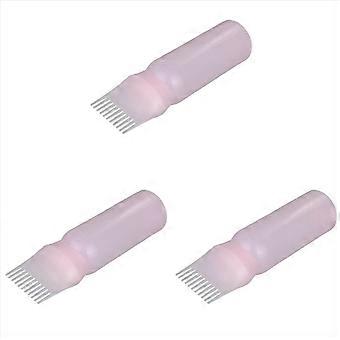 3X Dyeing Shampoo Bottle Oil Comb 120ML Hair Tools Hair Dye Applicator Brush Bottles Styling Tool Ha