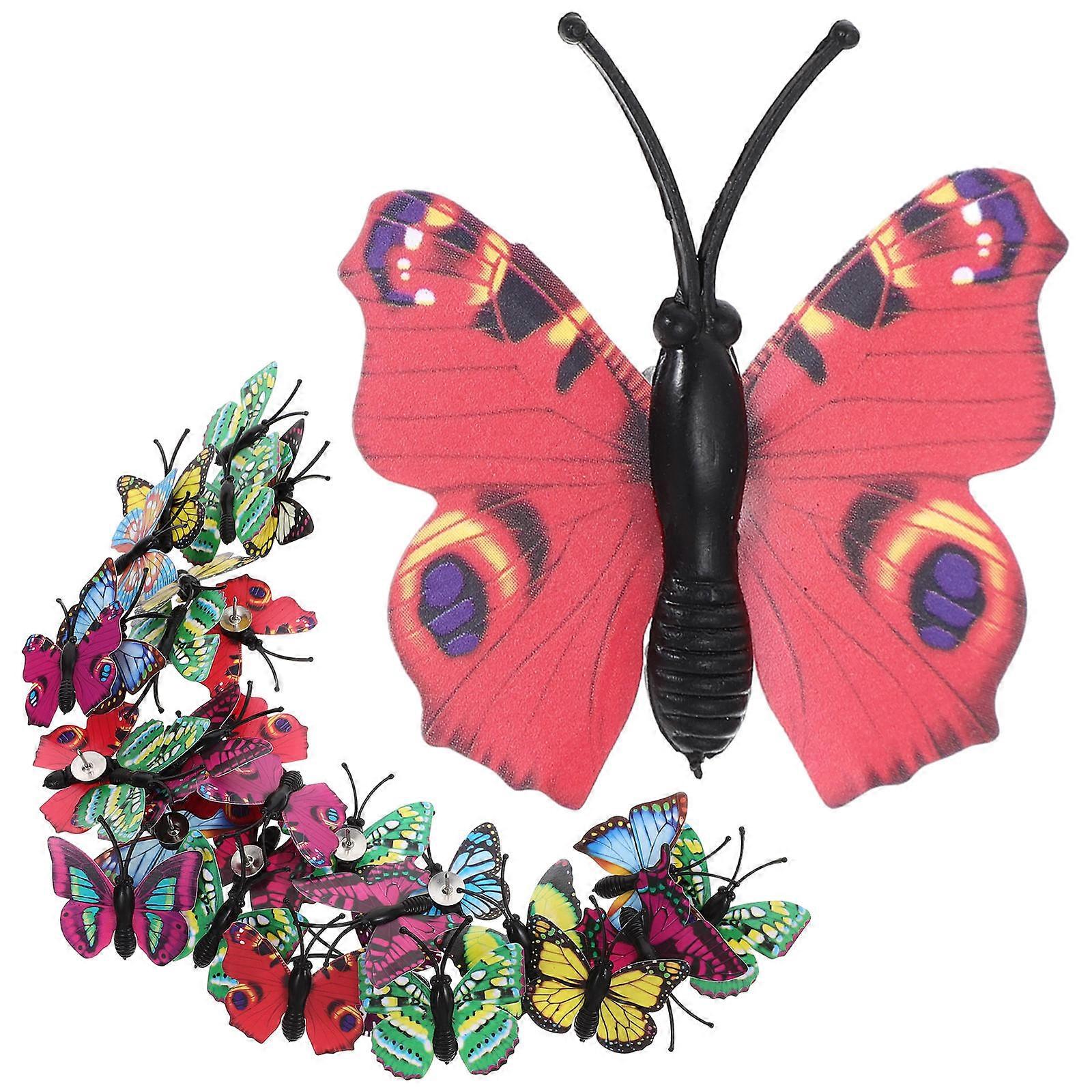 Cork Board Pushpin 90 Pcs Multi-use Square Push Tacks Decorate Travel Planning