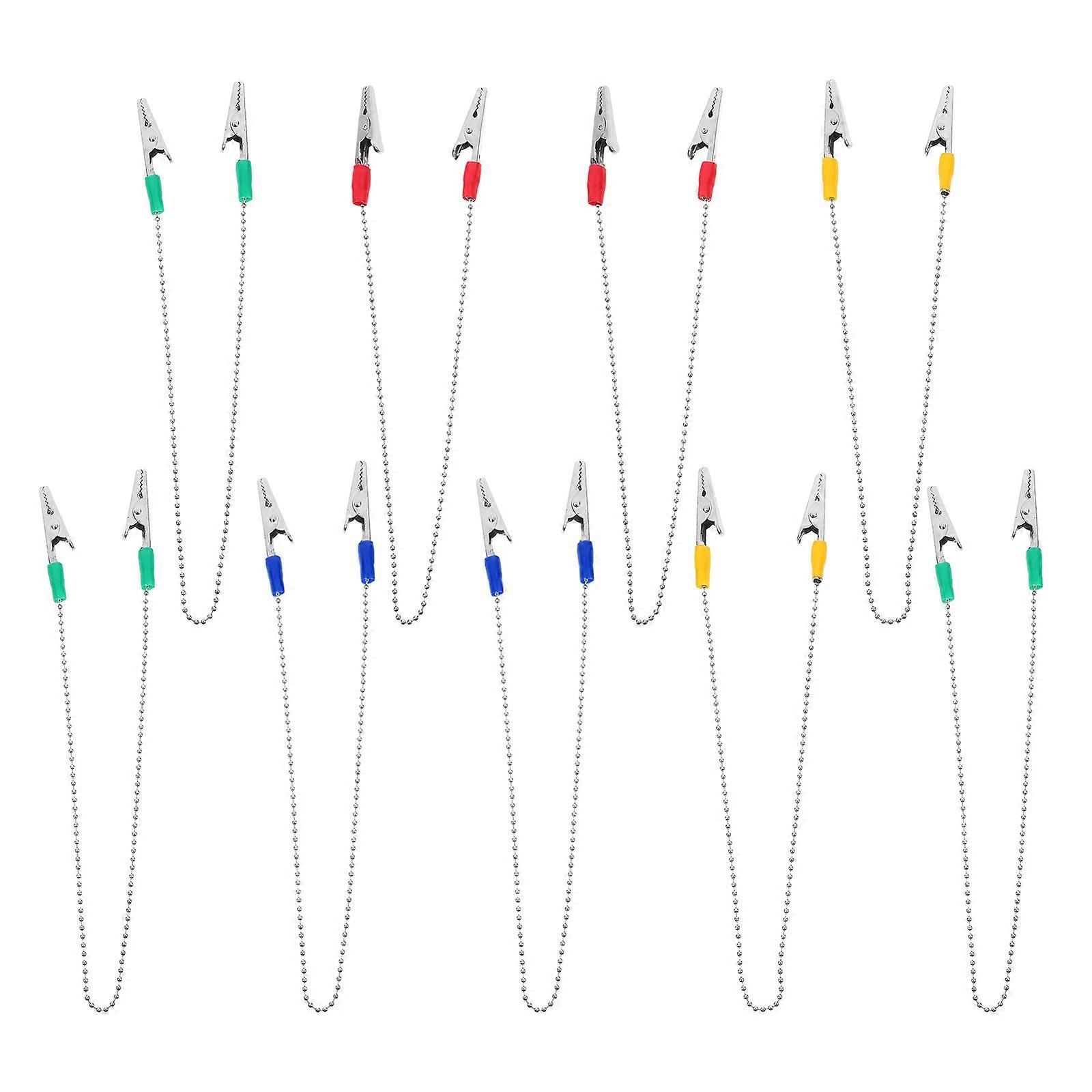 Assorted Color Metal Clips for Use 9Pcs Set