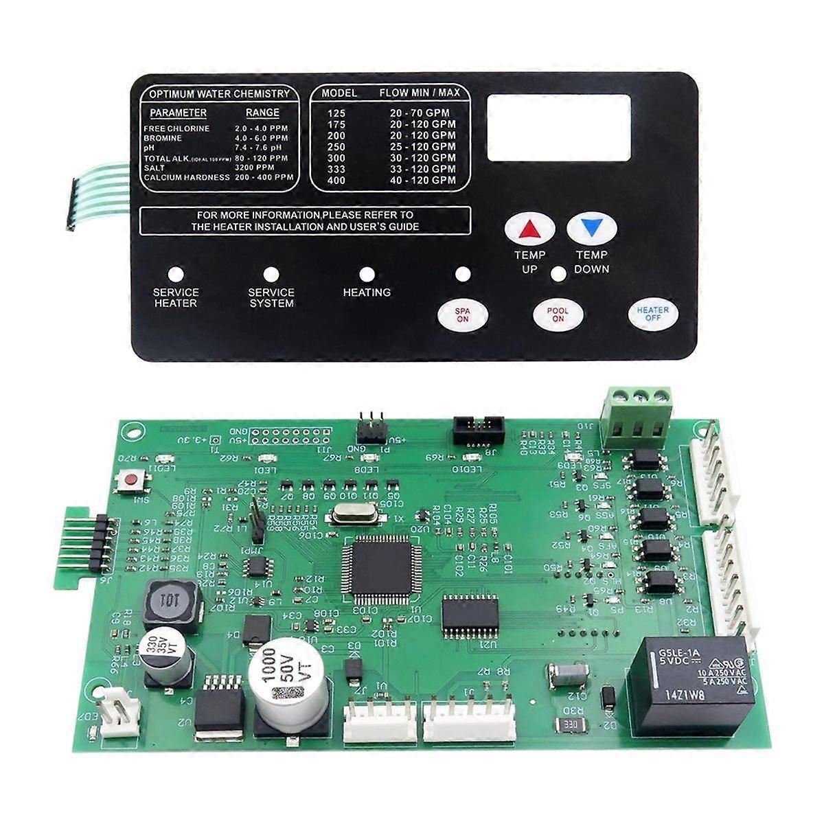 42002-0007S Control Board Kit(461105) with 472610Z Switch Pad Compatible, Replacement for MasterTem