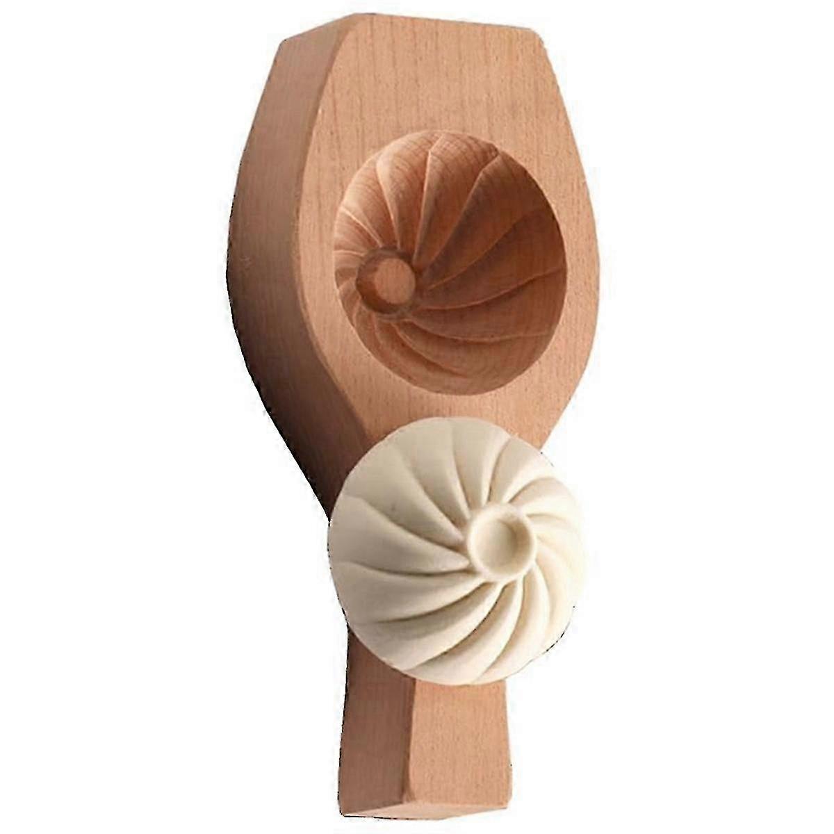 Solid Wood Steamed Bread Mold, Multifunctional Chinese Baking Tool, Compatible with Pasta, Buns & Pastries