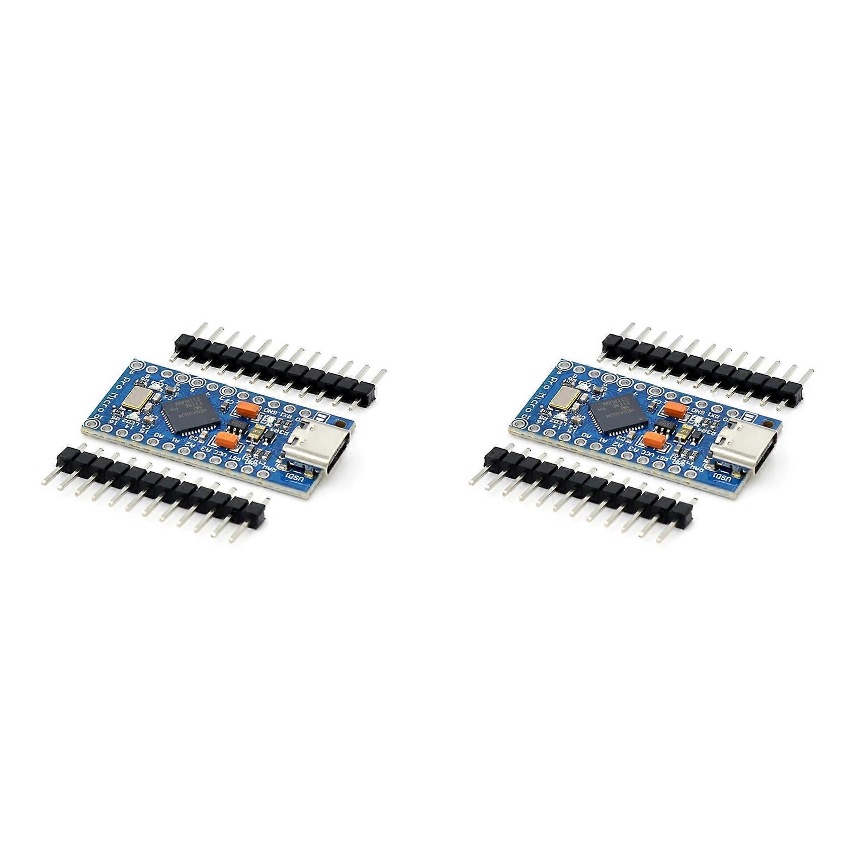 2X TYPE-C Interface Atmega32U4 Self USB Updater 5V/16M Microcontroller Development Board
