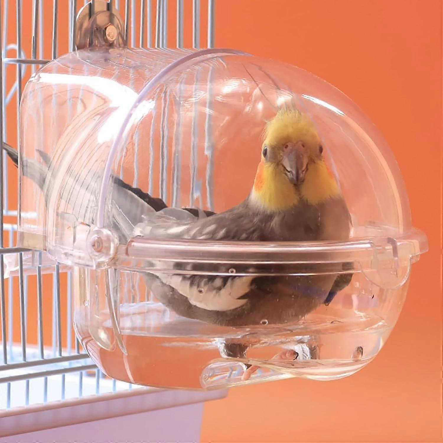 Birdcage accessories, bird bathtub