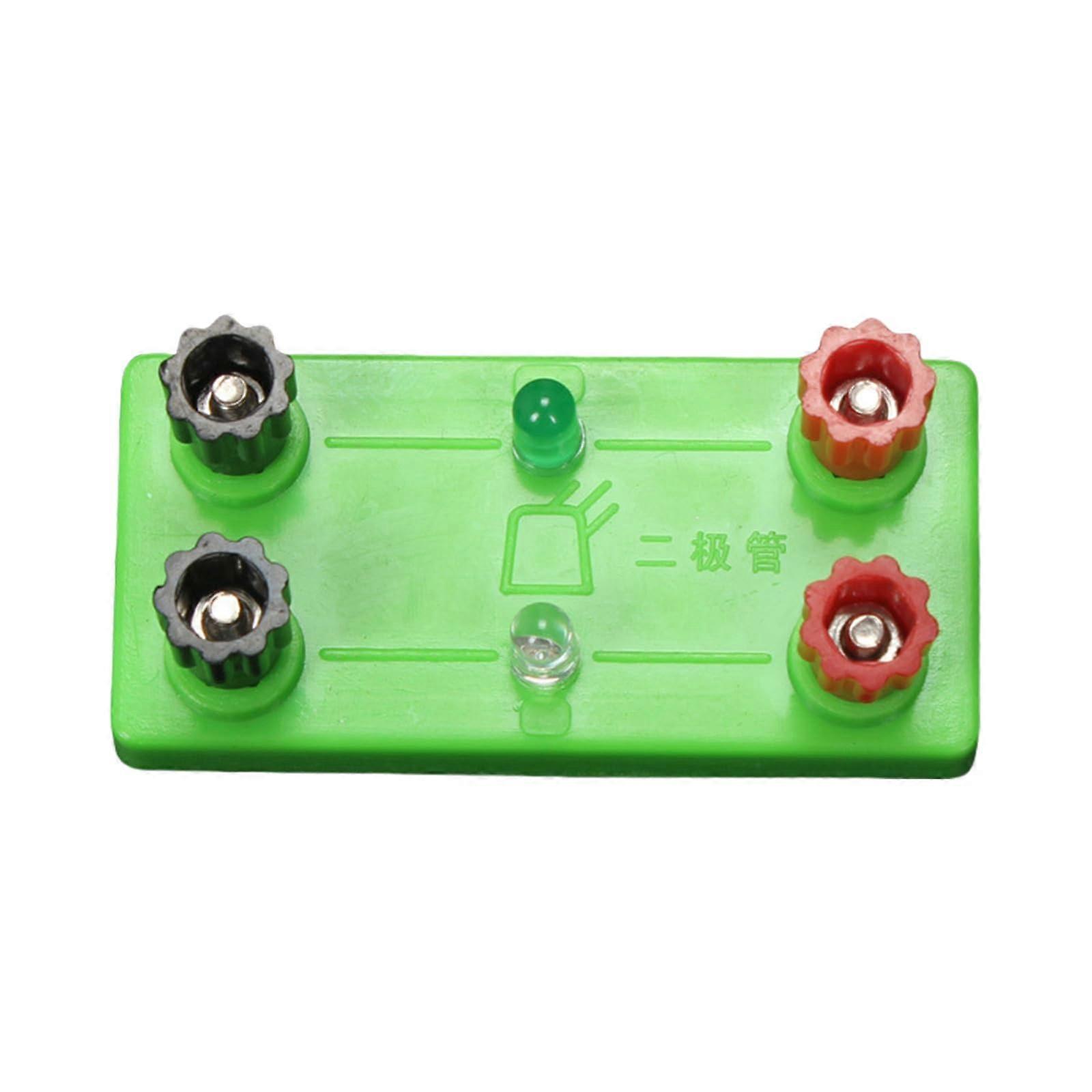 STEM Physics Experiment Kit with LED Electric Circuit Board, Multicolor Brightness LEDs for Classroom