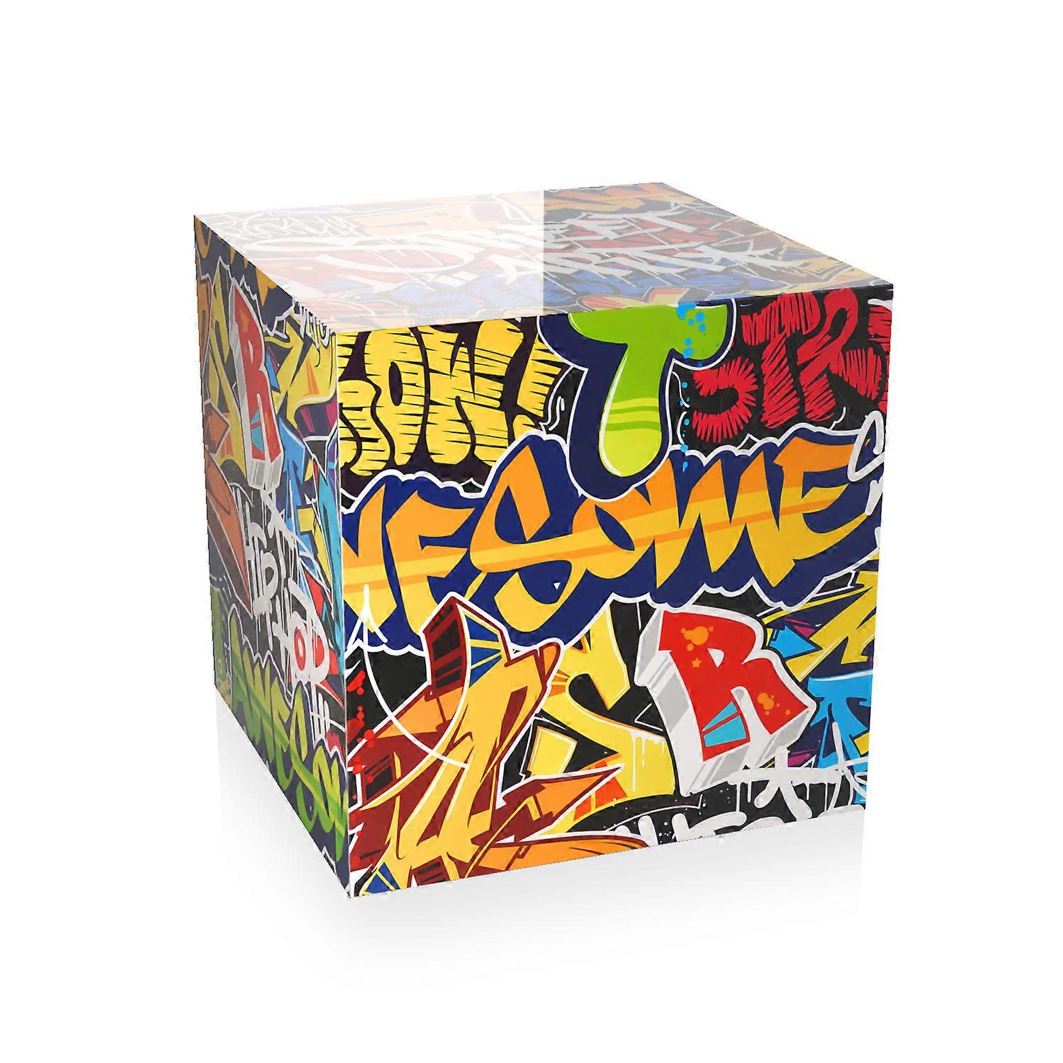 Table 'Graffiti Cube'