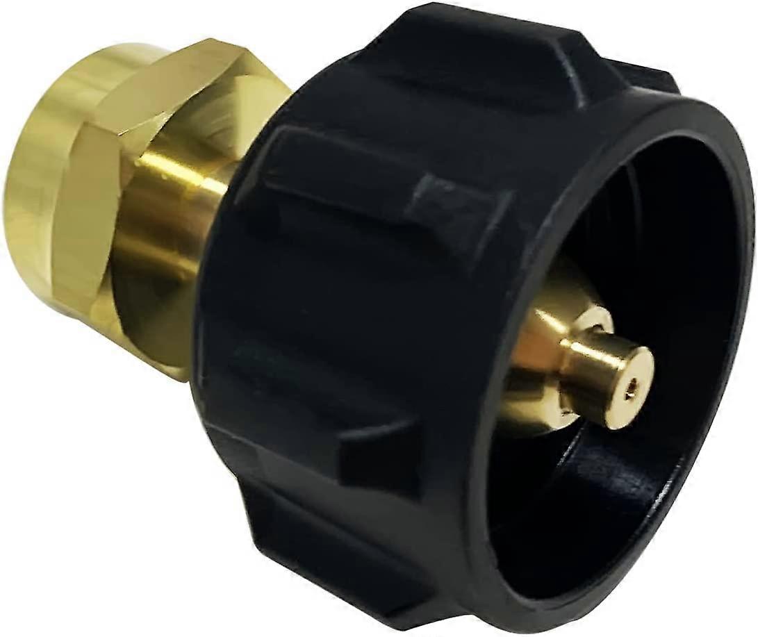 Propane Tank Adapter Solid Brass QCC1 for 1lb Cylinder Coupler Broad Compatibility Camping Use
