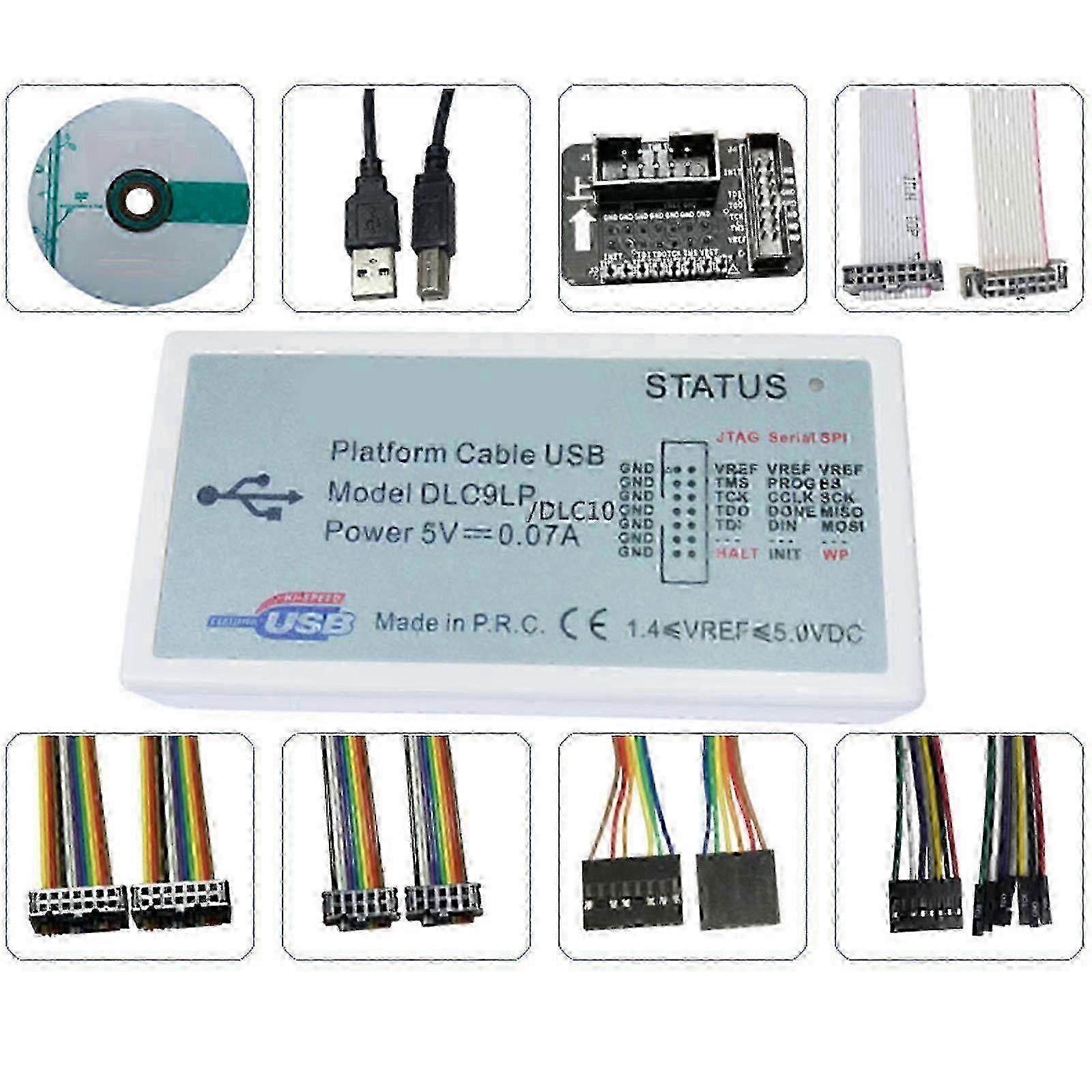 FPGA CPLD Jtag SPI Download Debugger Programmer - Compatible with Xilinx Platform Cable USB DLC9