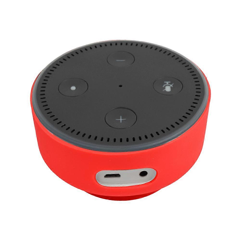 Durable Silicone Case for 2 with Red Suction Cup Base
