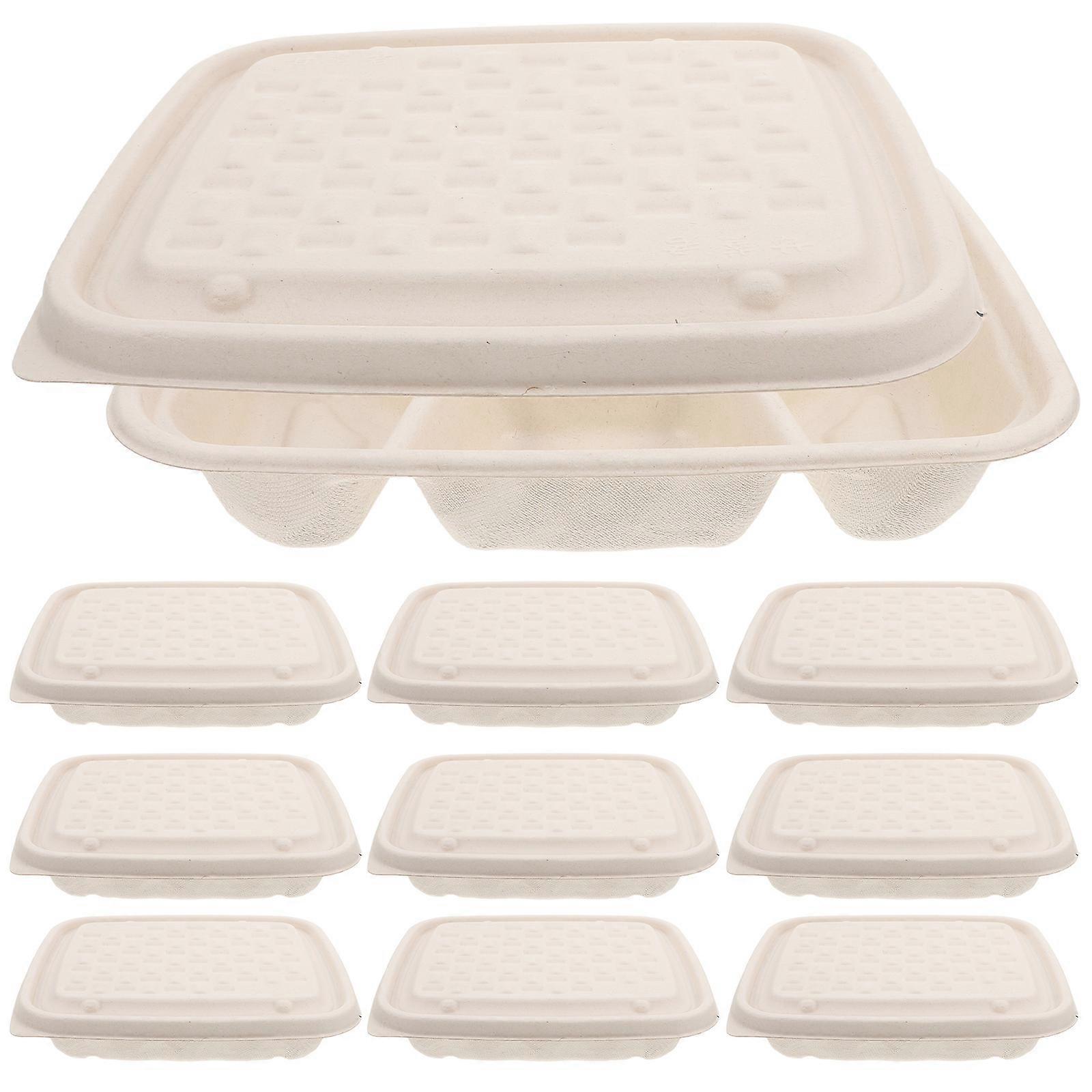 Meal Prep to Go with Compartments 10Pcs