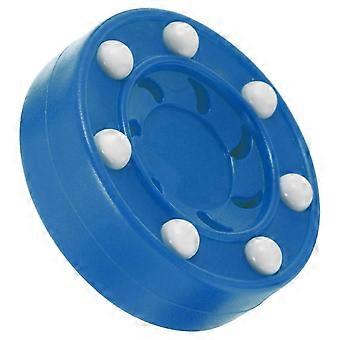 Roller Hockey Puck Game Training for Sports Use 1Pcs Blue PP Material