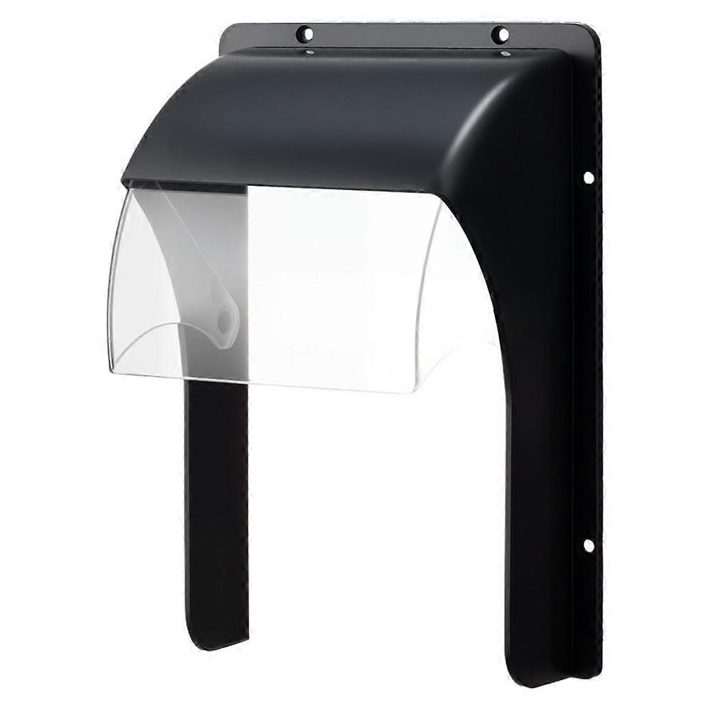 Access Control Keypad Rain Cover, Waterproof Slide Shell for Fingerprint Controller Black