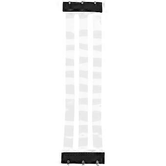 Extensor de alça de lingerie confortável para uso diário, preto, pacote com 1 unidade.