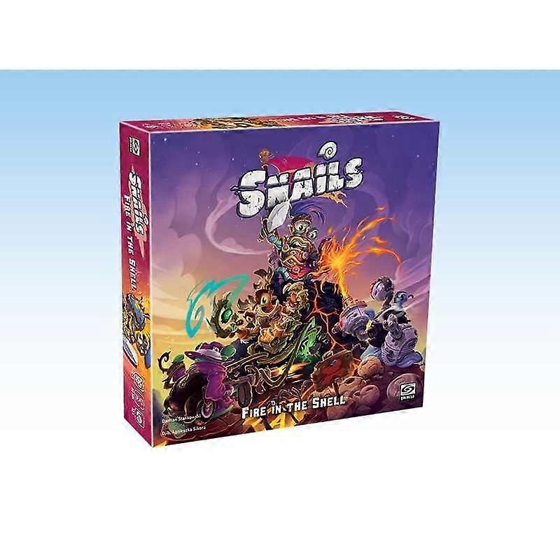 Snails  Fire in the Shell Board Game