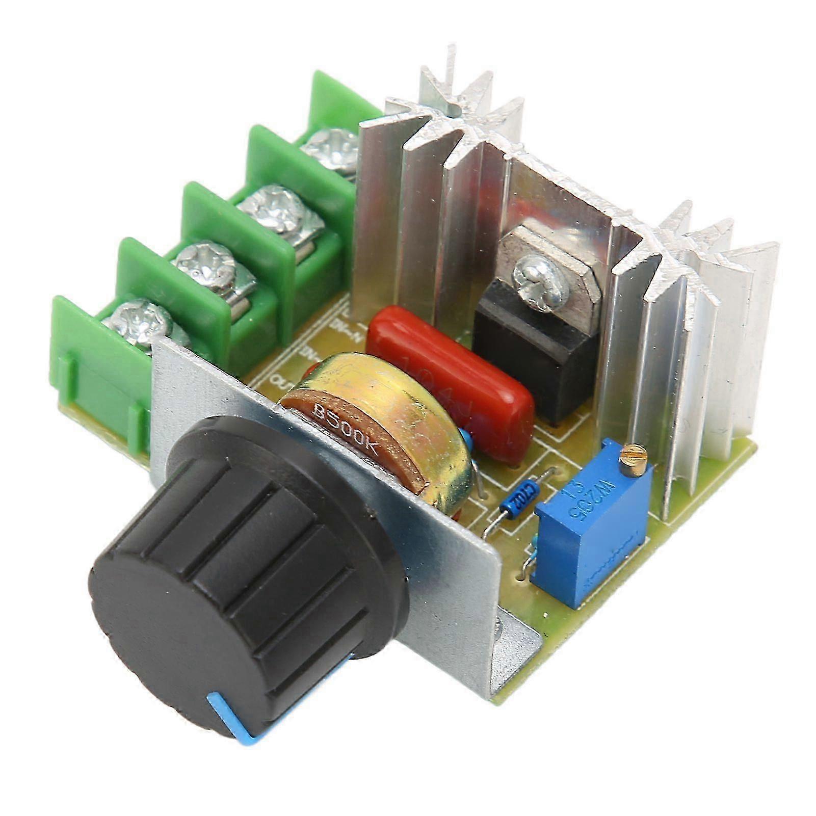 Voltage Regulator Module Controller Adjustable Control Board 220V 2000W for Lighting Speed