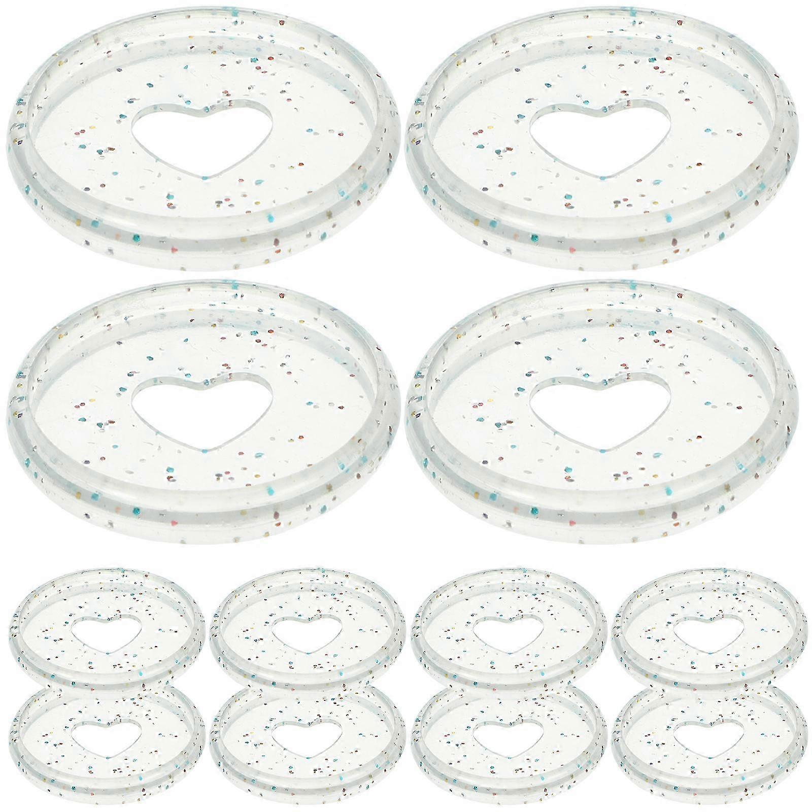 50Pcs Planner Discs Loose-leaf Bind Discs Binding Discs Small Binding Discs Notebook Binding Discs