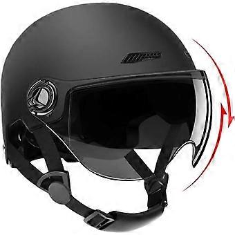 Casque de vélo - AQSACOKIYA - Trottinette électrique - Haute protection - Taille 54-62 cm - Noir