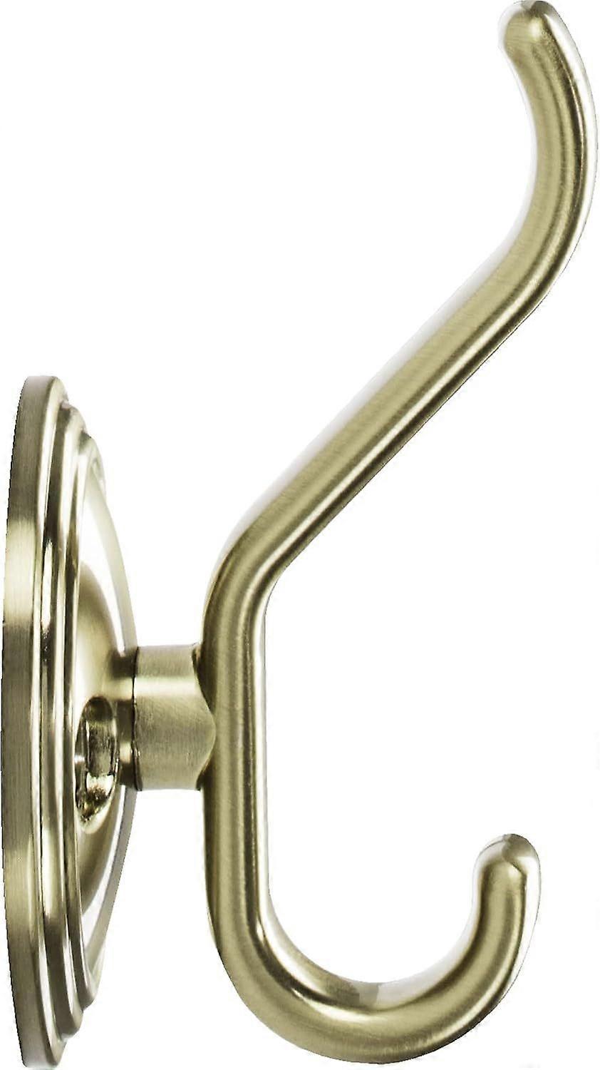 Hooks Double Robe Hook - Brushed Satin Nickel