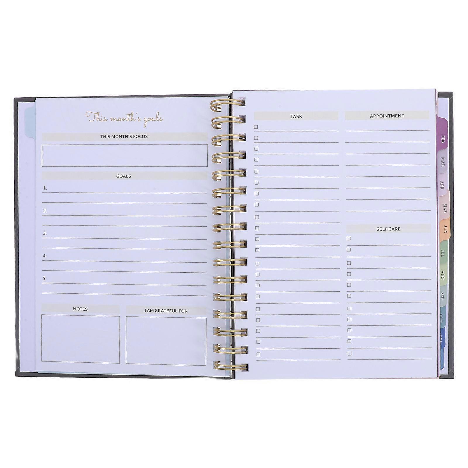 Financial Planner Daily Notepad for Productivity Tools