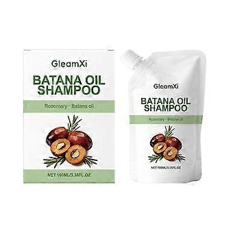 Limited time!!Gleamxi Batana Rosemary Shampoo - Cleanses Scalp And Hair, Smooths Hair, Nourishes, Adds Shine, And Moisturizes